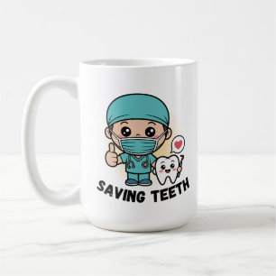 おもしろい歯医者:歯を救うマグカップ コーヒーマグカップ