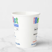 おもしろい歯最高の医 紙コップ (左)