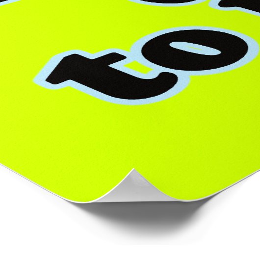 おもしろい歯科医院カスタムアートワーク ポスター (角)