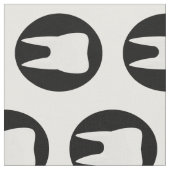 おもしろい歯科歯科矯正医歯型 ファブリック (クローズアップ)