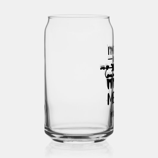 おもしろい歯科矯正医ギャグ共同労パーソナライズされた働者 ガラス缶 (右)