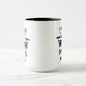 おもしろい歯科矯正医パーソナライズされたプロフェッショナル名 マグカップ (中央)