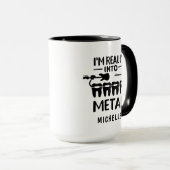 おもしろい歯科矯正医パーソナライズされたプロフェッショナル名 マグカップ (正面右)