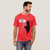 おもしろい死神ハロウィンカスタムTシャツ Tシャツ (正面フル)