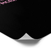 おもしろい母の日が可愛い母の日 ポスター (角)