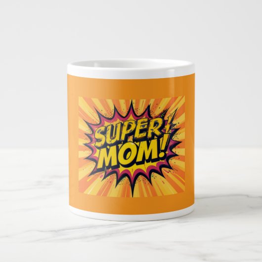 おもしろい母の日贈り物 ジャンボコーヒーマグカップ (正面)