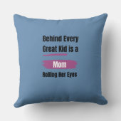 おもしろい母ギフト クッション (裏面)