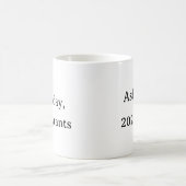 おもしろい母ライフマグ – 今日ではない小さな独裁者ギフト コーヒーマグカップ (中央)