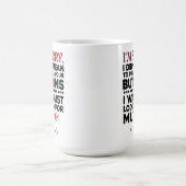 おもしろい母誕生日パーソナライズされたゲグ モーフィングマグカップ (中央)