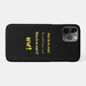 おもしろい母音を買え ― 今！ Case-Mate iPhoneケース (裏面(横))
