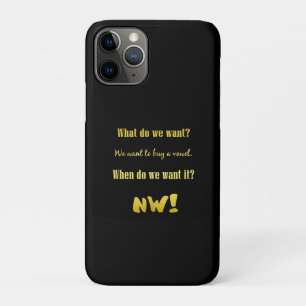 おもしろい母音を買え ― 今! iPhone 11 PROケース