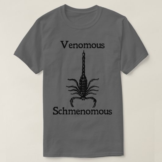おもしろい毒スコーピオンTシャツ Tシャツ (デザイン正面)