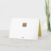 おもしろい気にと無料お願い カード (裏面)