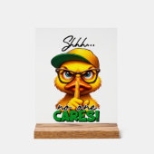 おもしろい気に語アート アクリルサイン (正面)