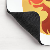 おもしろい気にEmojis Facebook マウスパッド (コーナー)