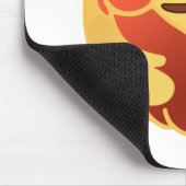 おもしろい気にEmojis Facebook マウスパッド (コーナー)