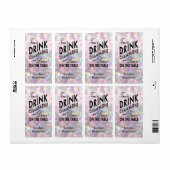 おもしろい気のあるそぶりをしたとワインラベル ラベル (フルシート)