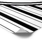 おもしろい水パーソナライズされた遣ホールホームバー標識 ポスター (角)