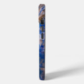 おもしろい水ビーチ模様モノグラム Case-Mate iPhoneケース (裏面 / 左)