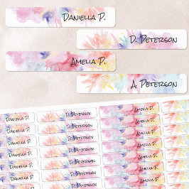 おもしろい水彩アートアタック最大4名防水 ラベル