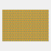 おもしろい水彩ハロウィーン ラッピングペーパーシート (正面2)