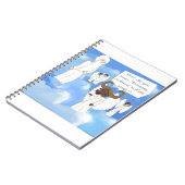 おもしろい水牛の翼の天国 ノートブック (左側)