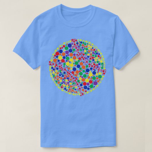 おもしろい水玉模様ソフトボール愛選手インターナショナル Tシャツ (デザイン正面)