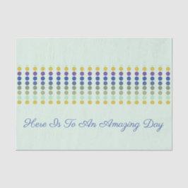 おもしろい水玉模様デザイン 薄葉紙