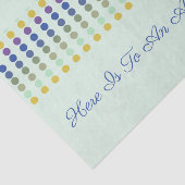 おもしろい水玉模様デザイン 薄葉紙 (詳細)