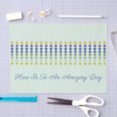 おもしろい水玉模様デザイン 薄葉紙 (クラフト)