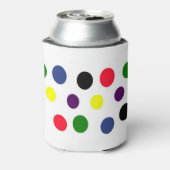 おもしろい水玉模様 缶クーラー (缶裏面)
