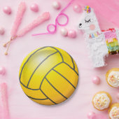 おもしろい水球デザイン紙プレート ペーパープレート (パーティー)