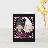 おもしろい永遠の格言ユニーク結婚のGnomies Bride カード (黄色い花)