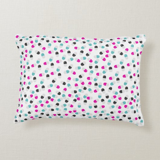 「おもしろい決して一般的でない」ピル枕 アクセントクッション (裏面)