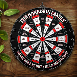 おもしろい決定パーソナライズされた者 ダーツボード