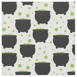 おもしろい沸騰ウィッチカルドロンパターン ファブリック