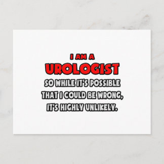 おもしろい泌尿器…非常に可能性の低い ポストカード