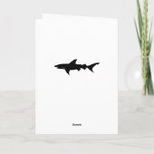 おもしろい泳ぐ人またはサーファー保アムのシャーク攻撃 カード (裏面)