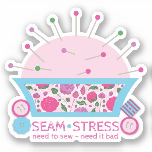 おもしろい海老裁縫キルティング シール (正面)