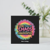 「おもしろい混沌と呼ぶ人もいれば幼稚園と呼ぶ」 招待状 (スタンド正面)