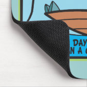 おもしろい漁師 マウスパッド (コーナー)