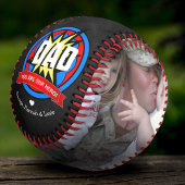 おもしろい漫画お前は俺たちのヒーローだ！パパ |父の日 野球ボール