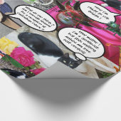 おもしろい漫画が猫の話風変わりから2 ラッピングペーパー (角)