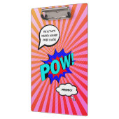 おもしろい漫画のパーソナライズされたメッセージの表示 クリップボード (左)