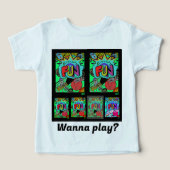 おもしろい漫画の一体性のイラストレーション (デザイン正面)