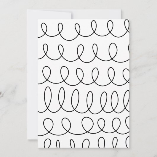 おもしろい漫画の成人卒業写真の発表 案内状 (裏面)