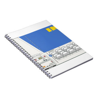 おもしろい漫画スパイラルノートブック ノートブック