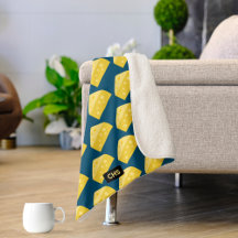 おもしろい漫画チーズウェッジ – イニシャル/ニックネームの追加