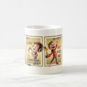 おもしろい漫画最高のボス コーヒーマグカップ (中央)