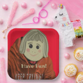 おもしろい漫画紙プレート ペーパープレート (パーティー)